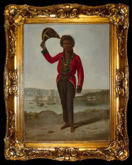 framed  Augustus Earle Portrait of Bungaree, ta009-2